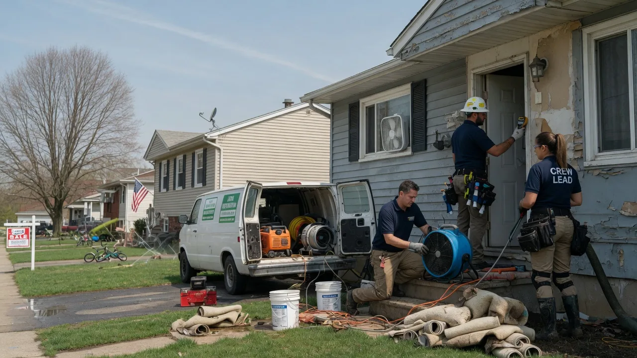 Flood Cleanup in Marysville, MI near me