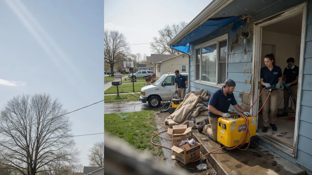 Basement Flood Cleanup in Marysville, MI near me